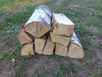 Укладка в поленницу